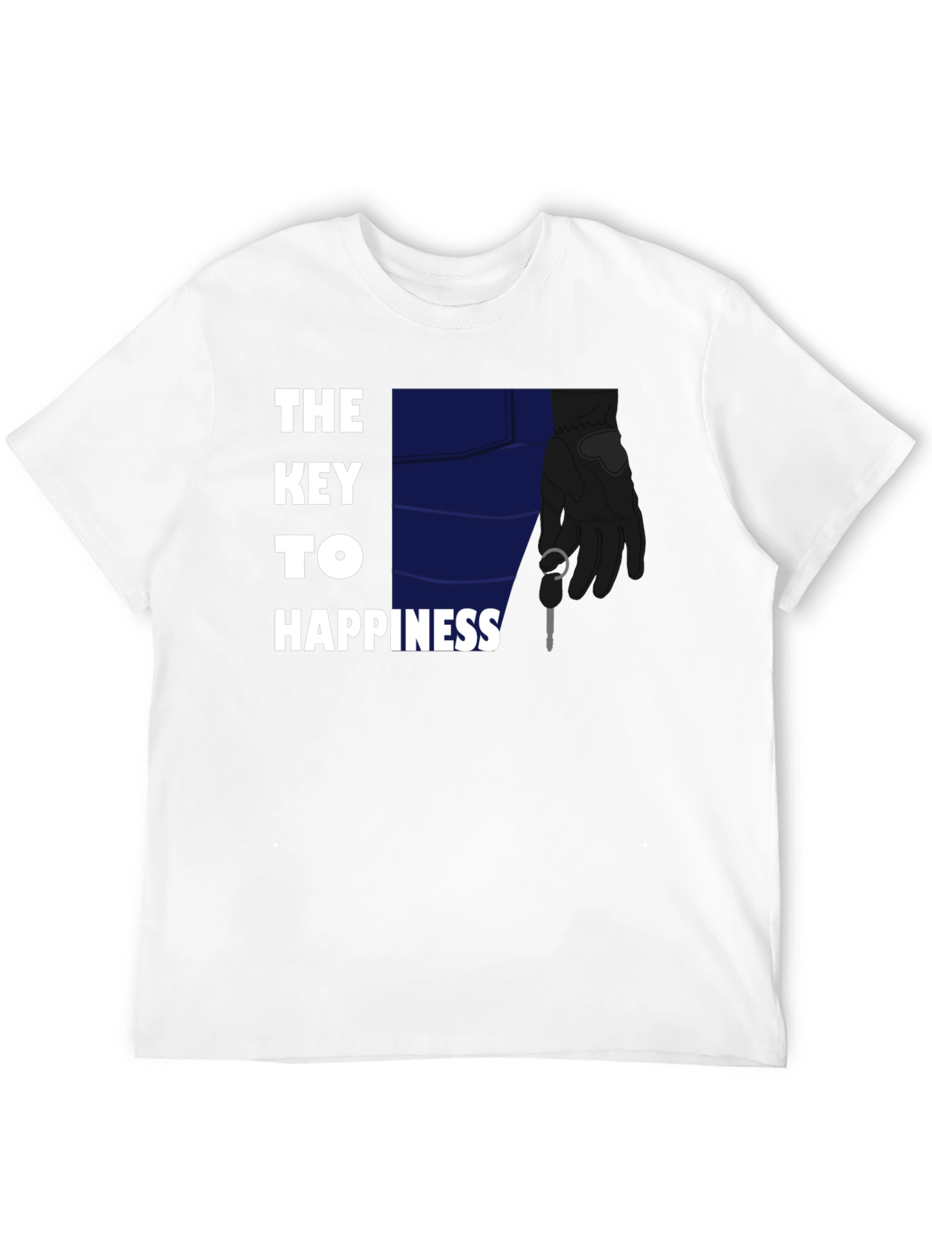 The Key to Happiness Graphic Tee