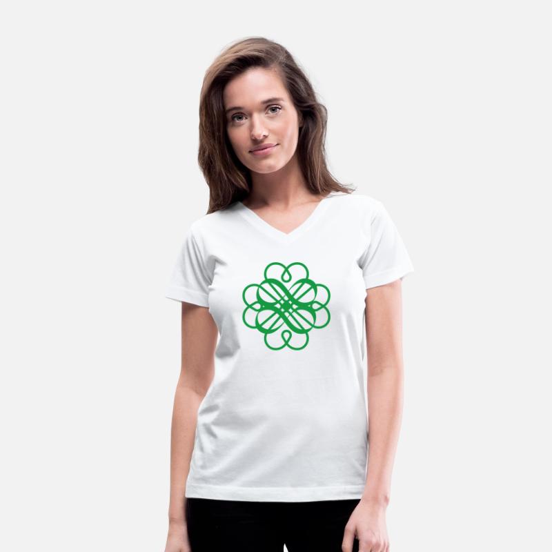 4 Heart Clover Double Infinity Lucky Symbol