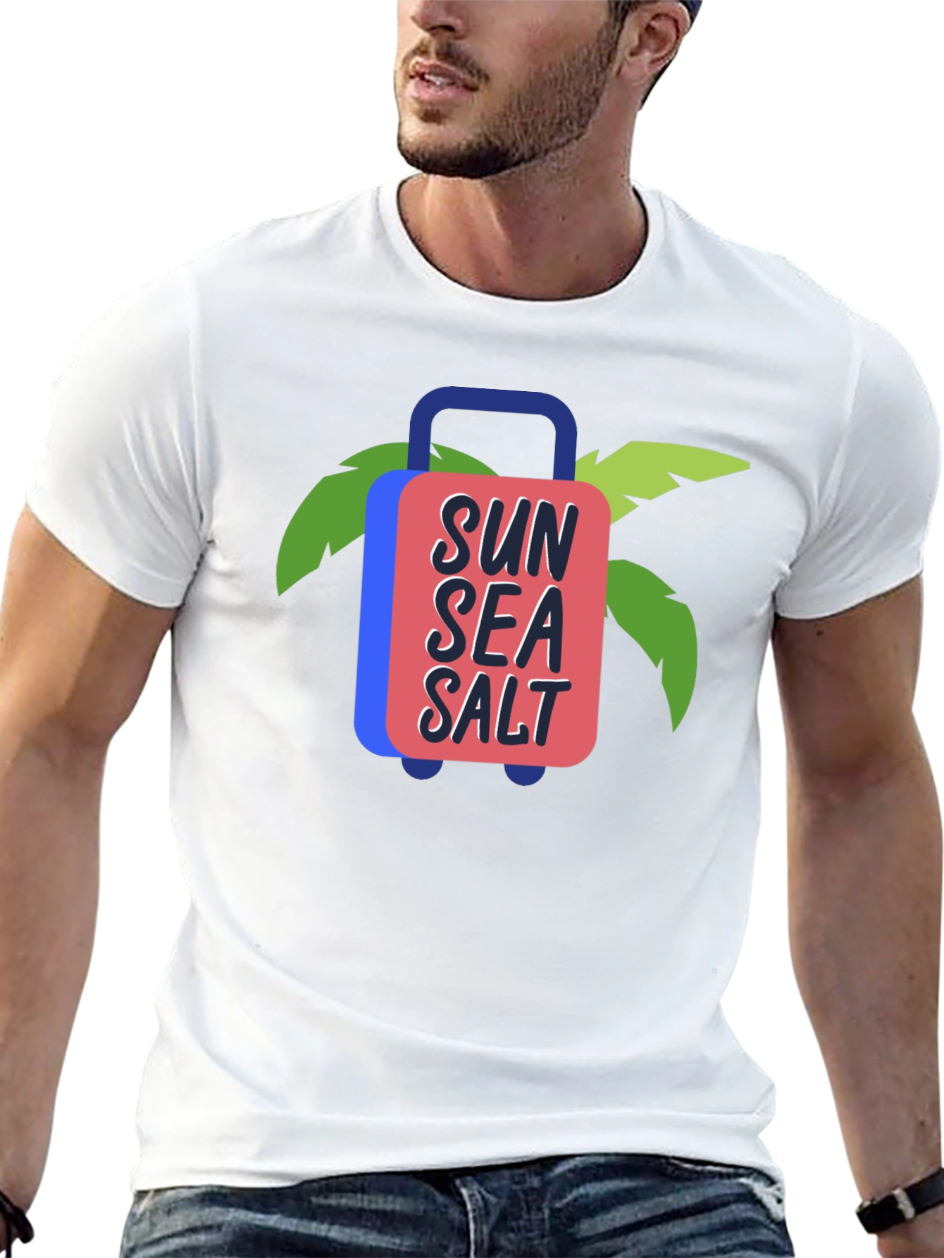 Sun Sea Salt Graphic Tee - Vacation Ready