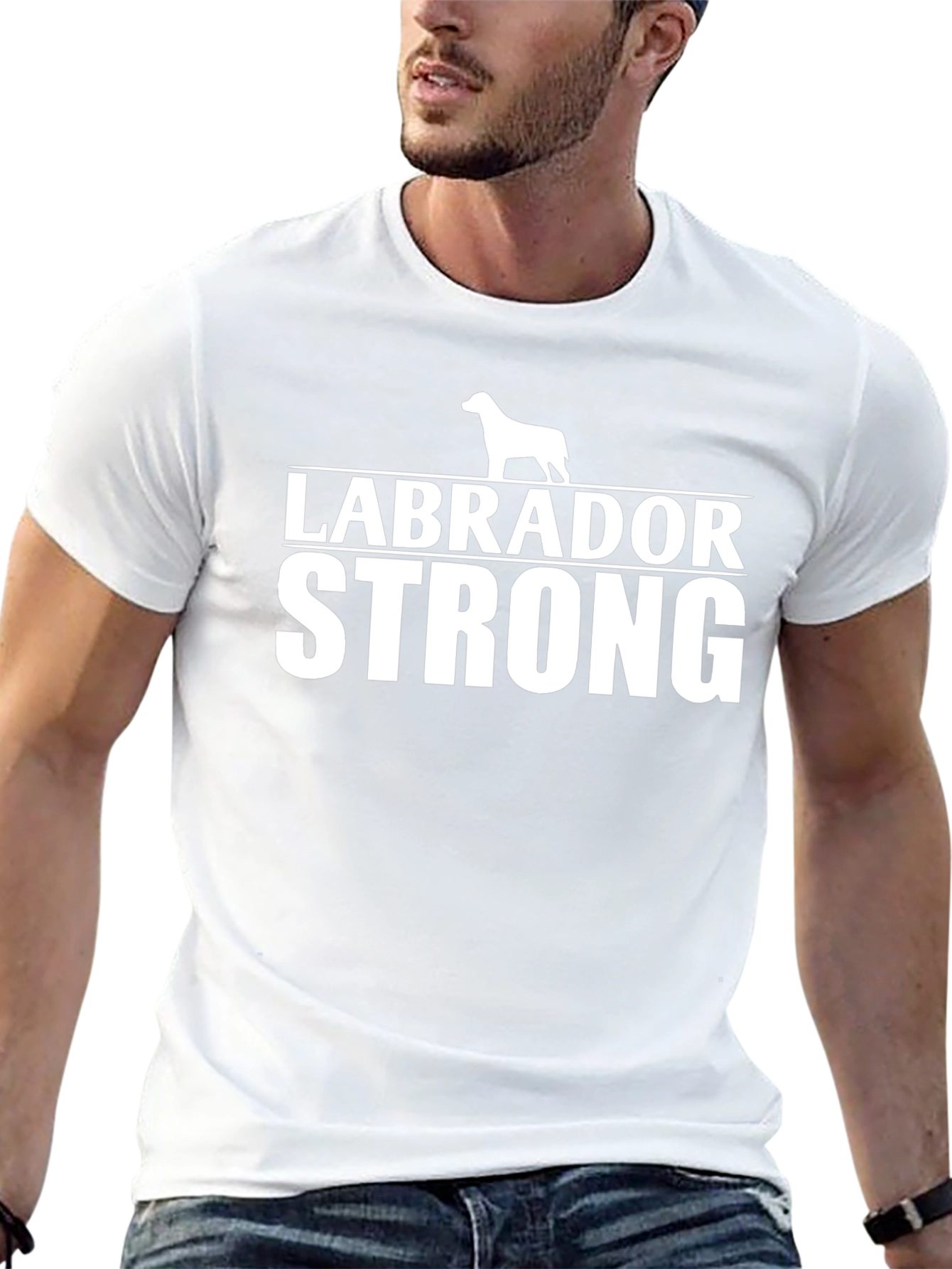 Labrador Strong Graphic T-Shirt