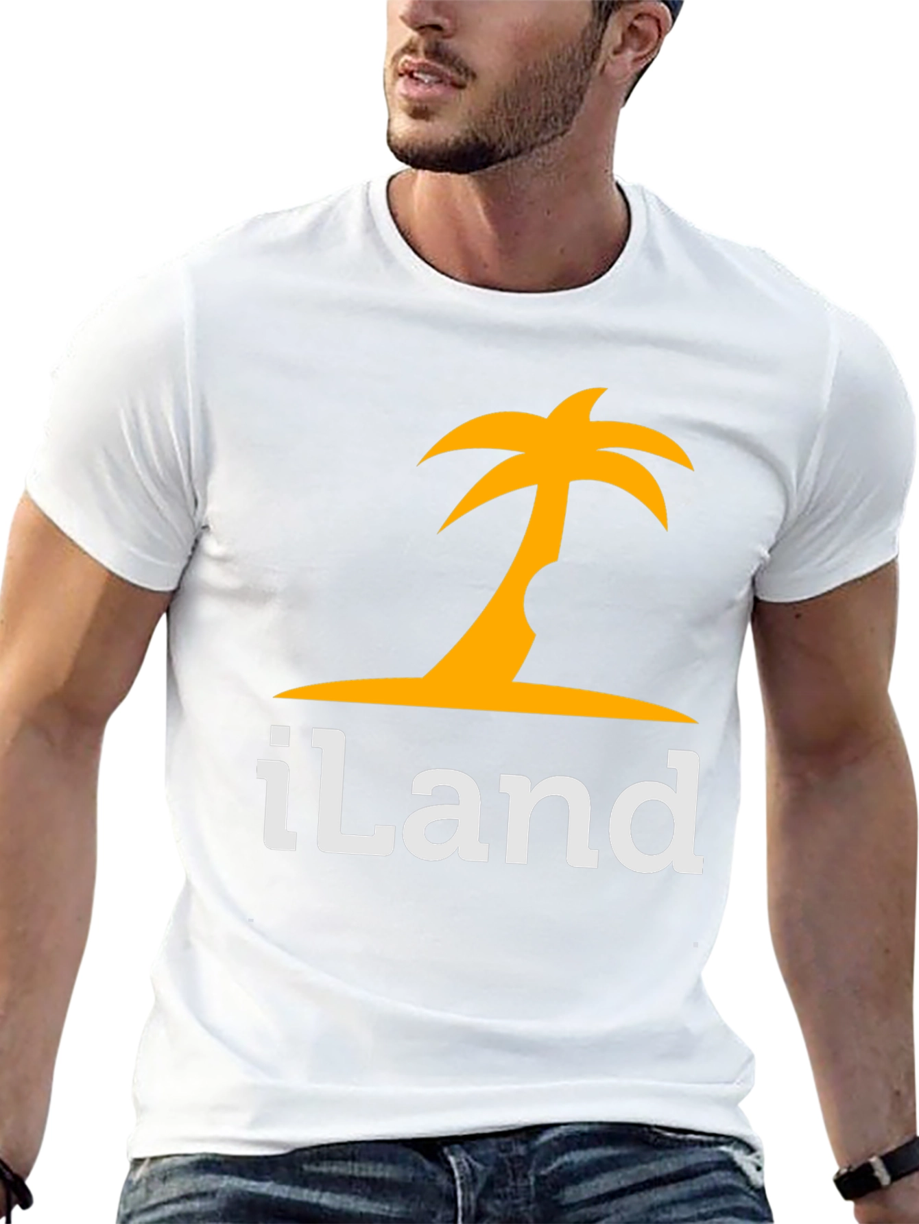 Island Life Black T-Shirt - Tropical Vacation Vibes