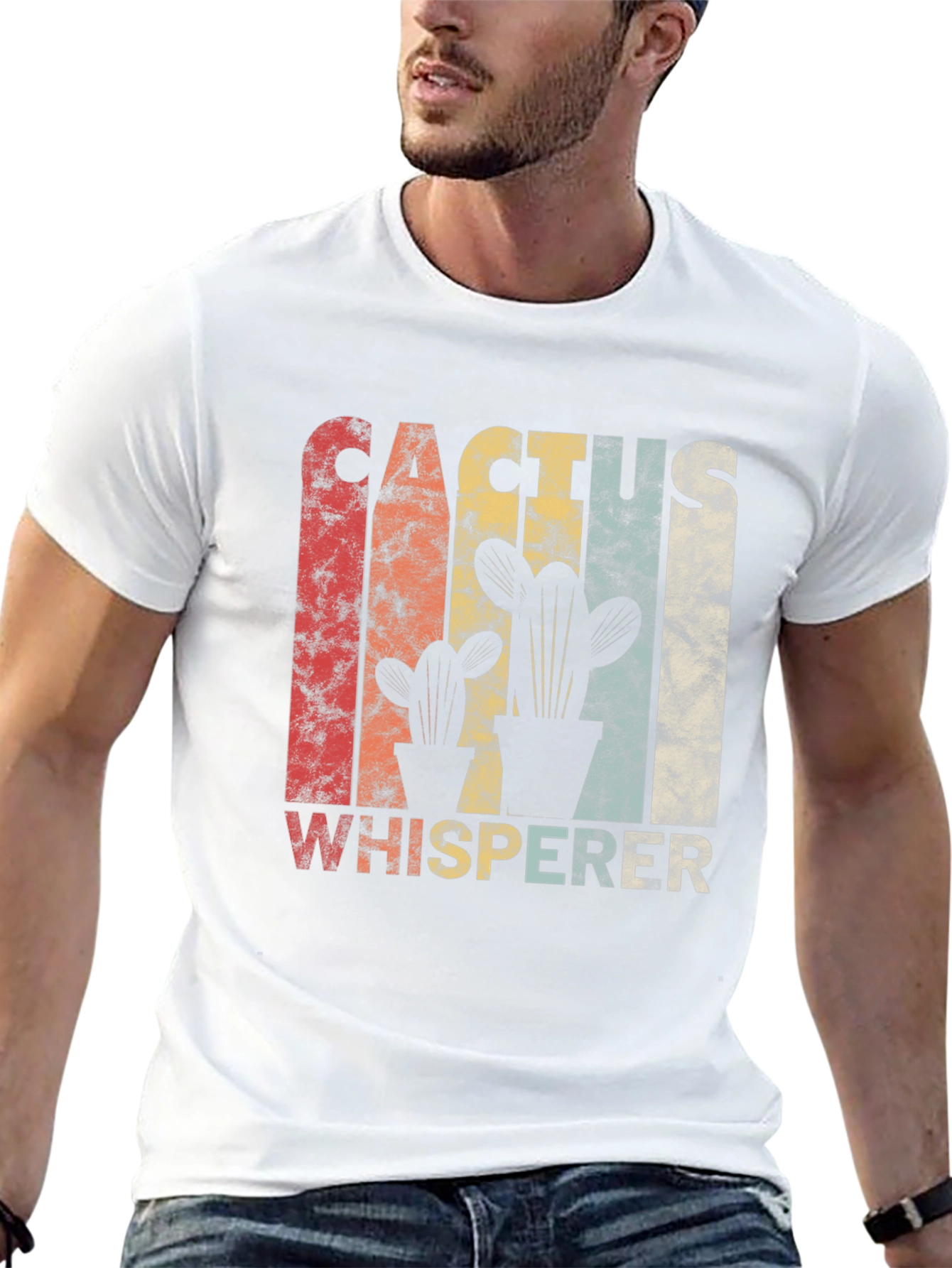 Cactus Whisperer Graphic T-Shirt