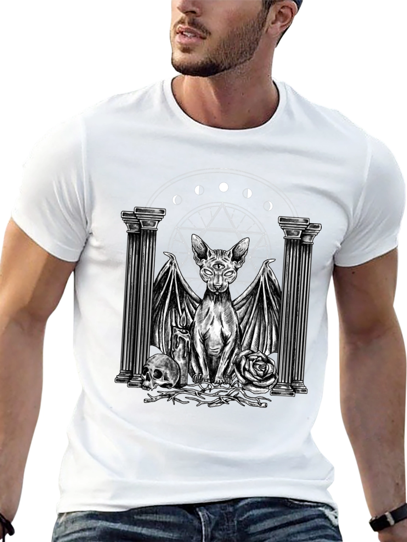 Occult Sphynx Cat T-Shirt