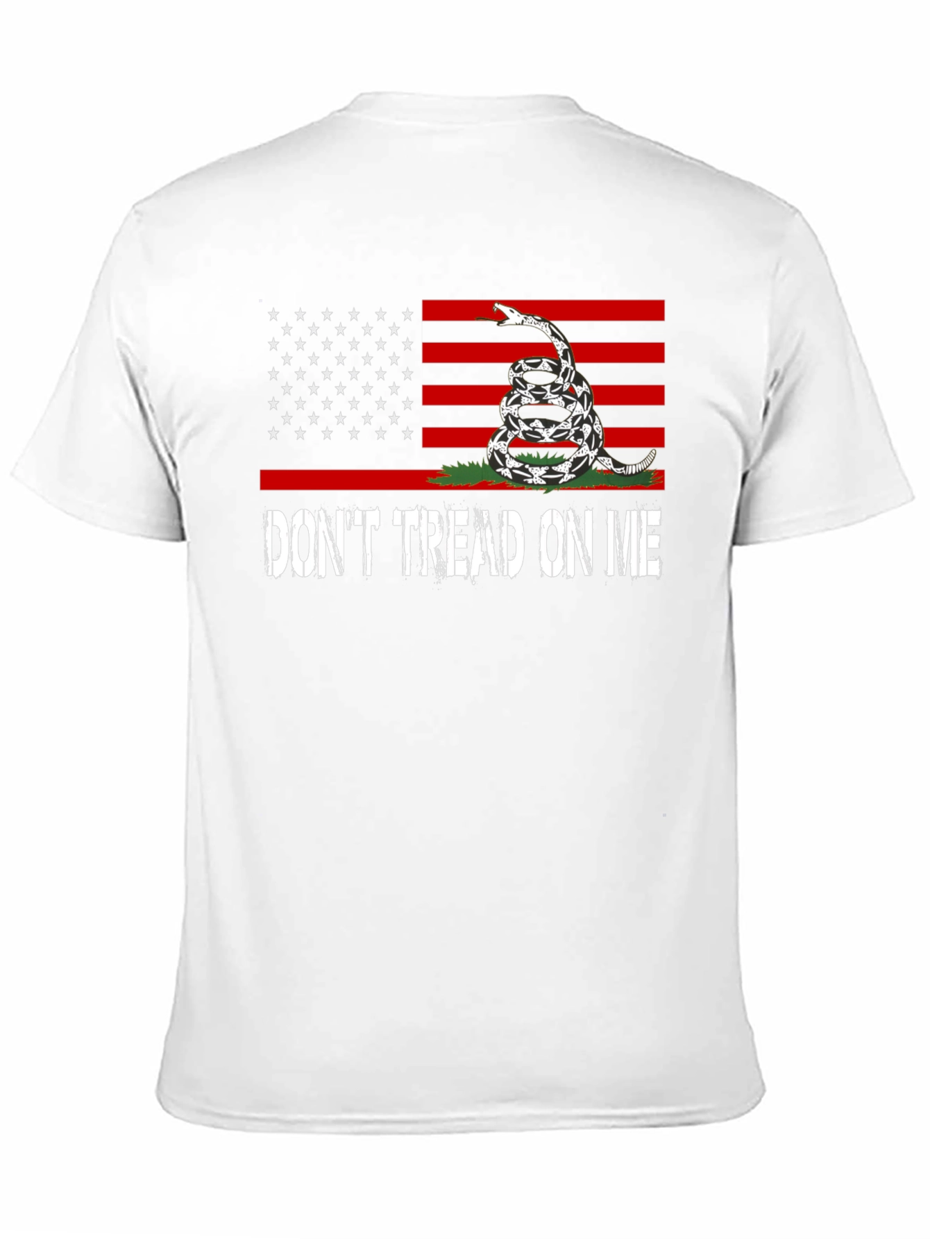 Dont Tread On Me USA Flag Graphic Tee
