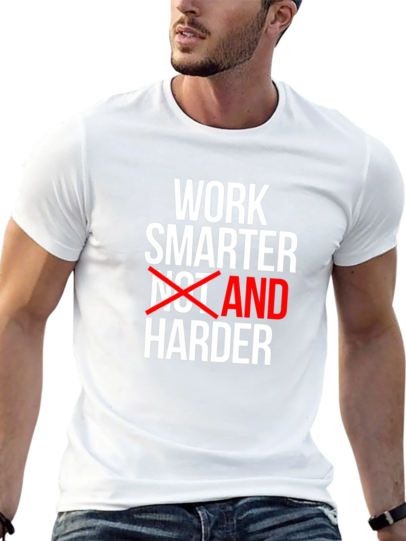 Work Smarter Motivational T-Shirt