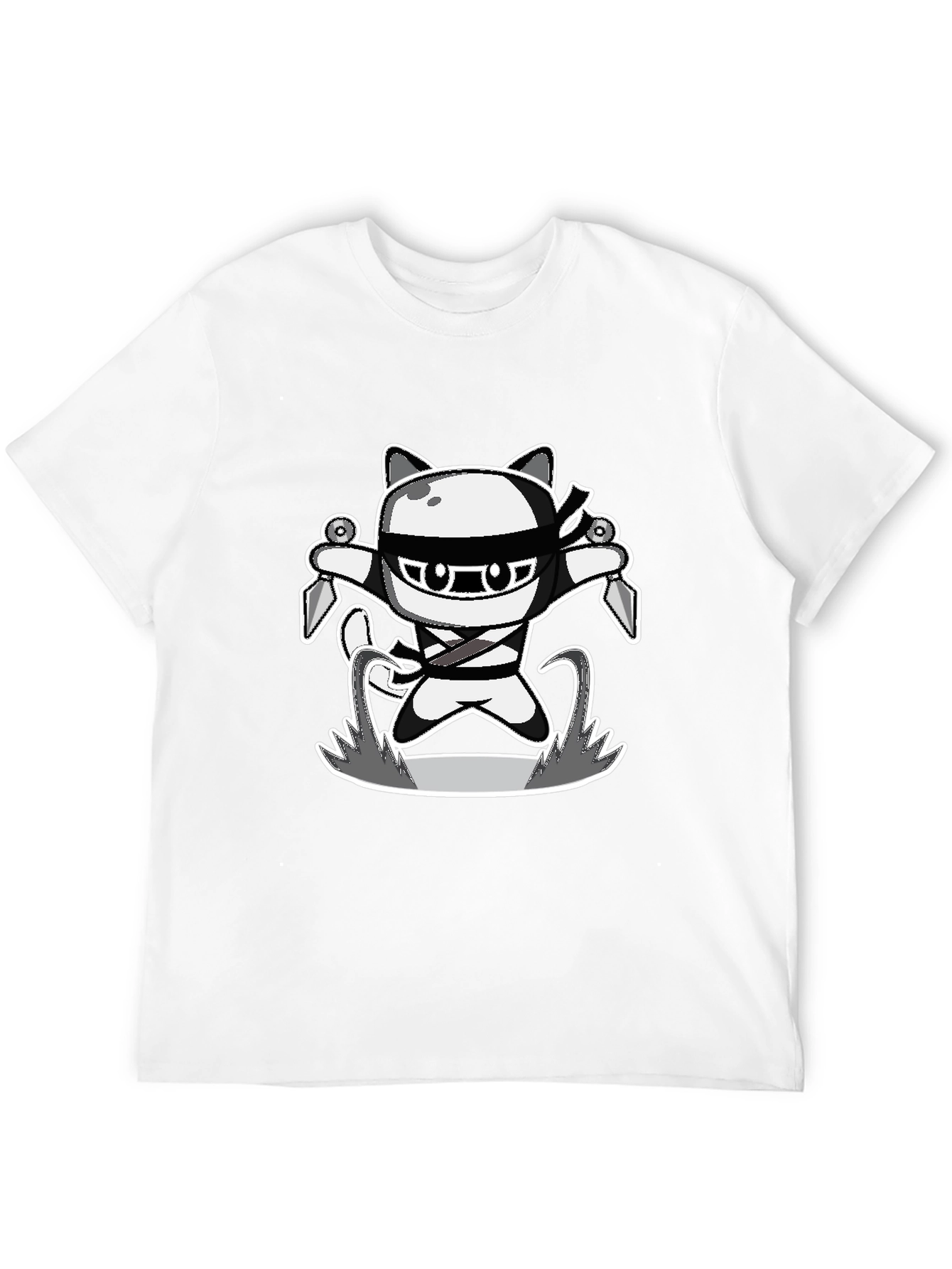 Ninja Cat Graphic Tee