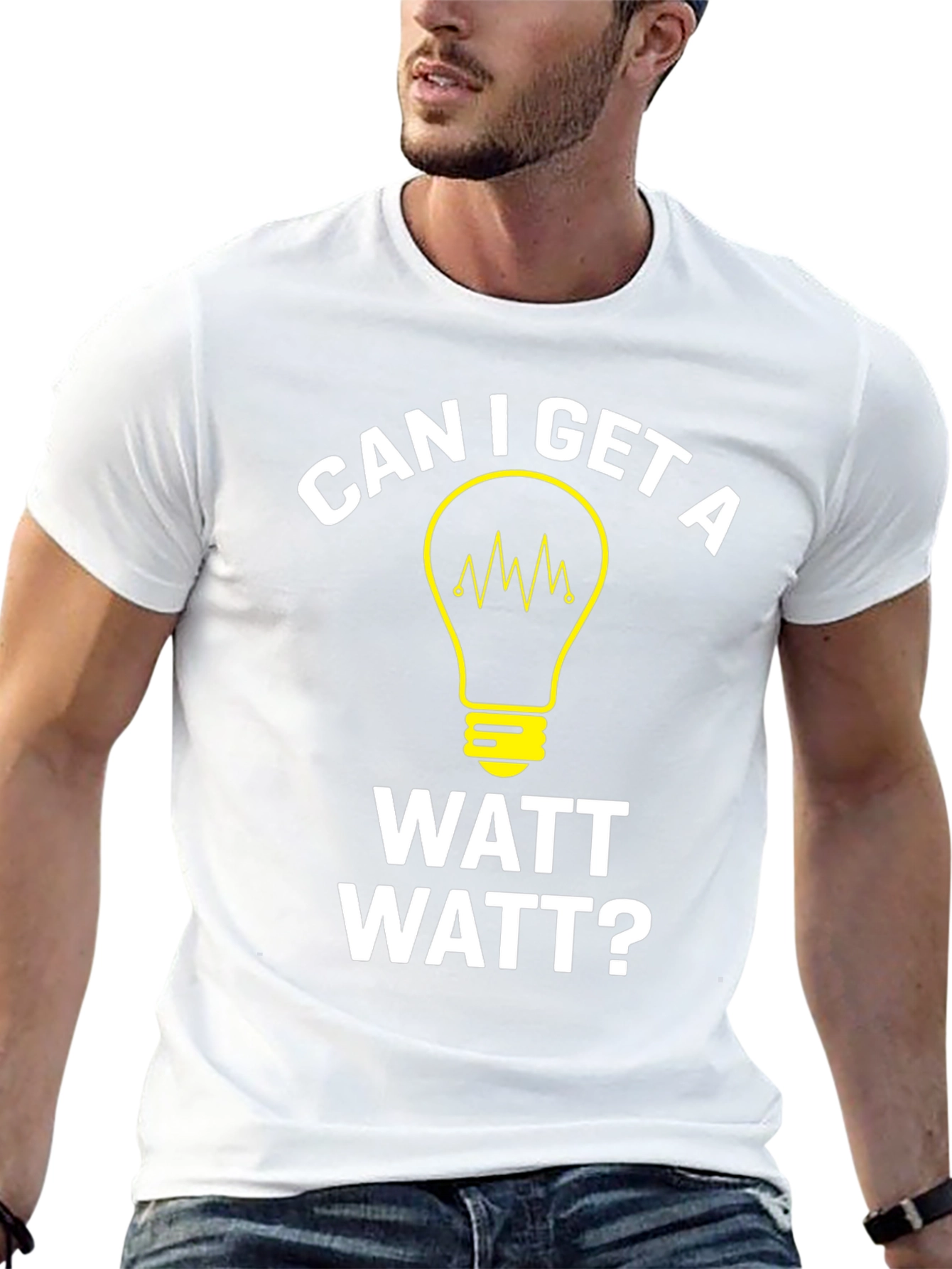 Can I Get A Watt Watt? Graphic T-Shirt