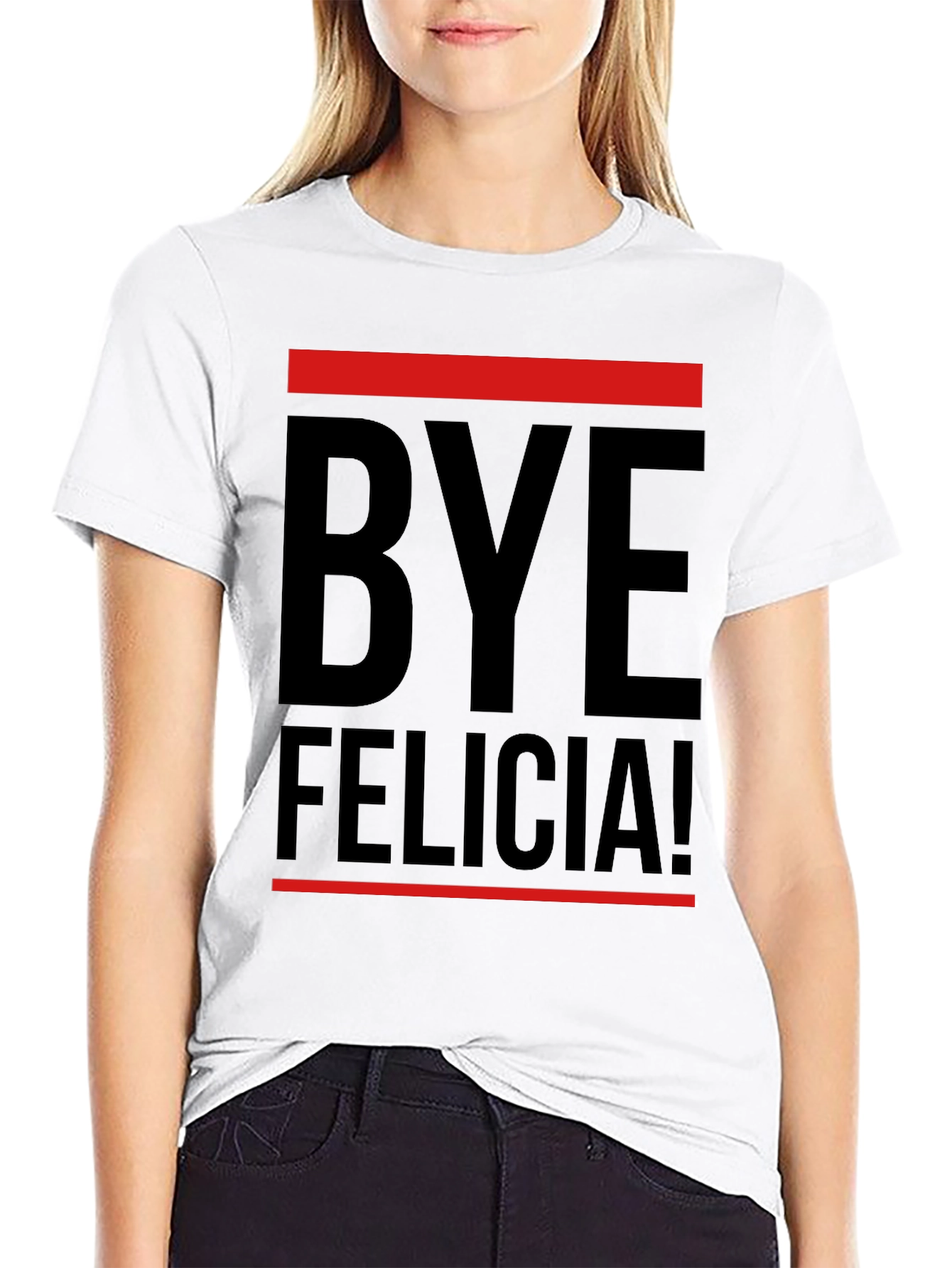 Bye Felicia Graphic Tee - Funny Slogan T-Shirt