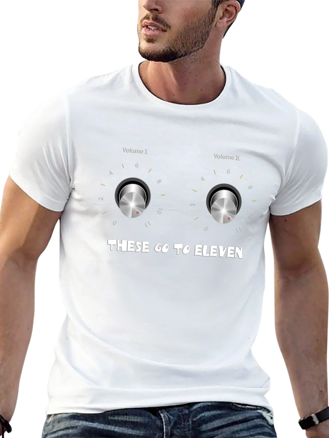 These Go to Eleven T-Shirt - Black
