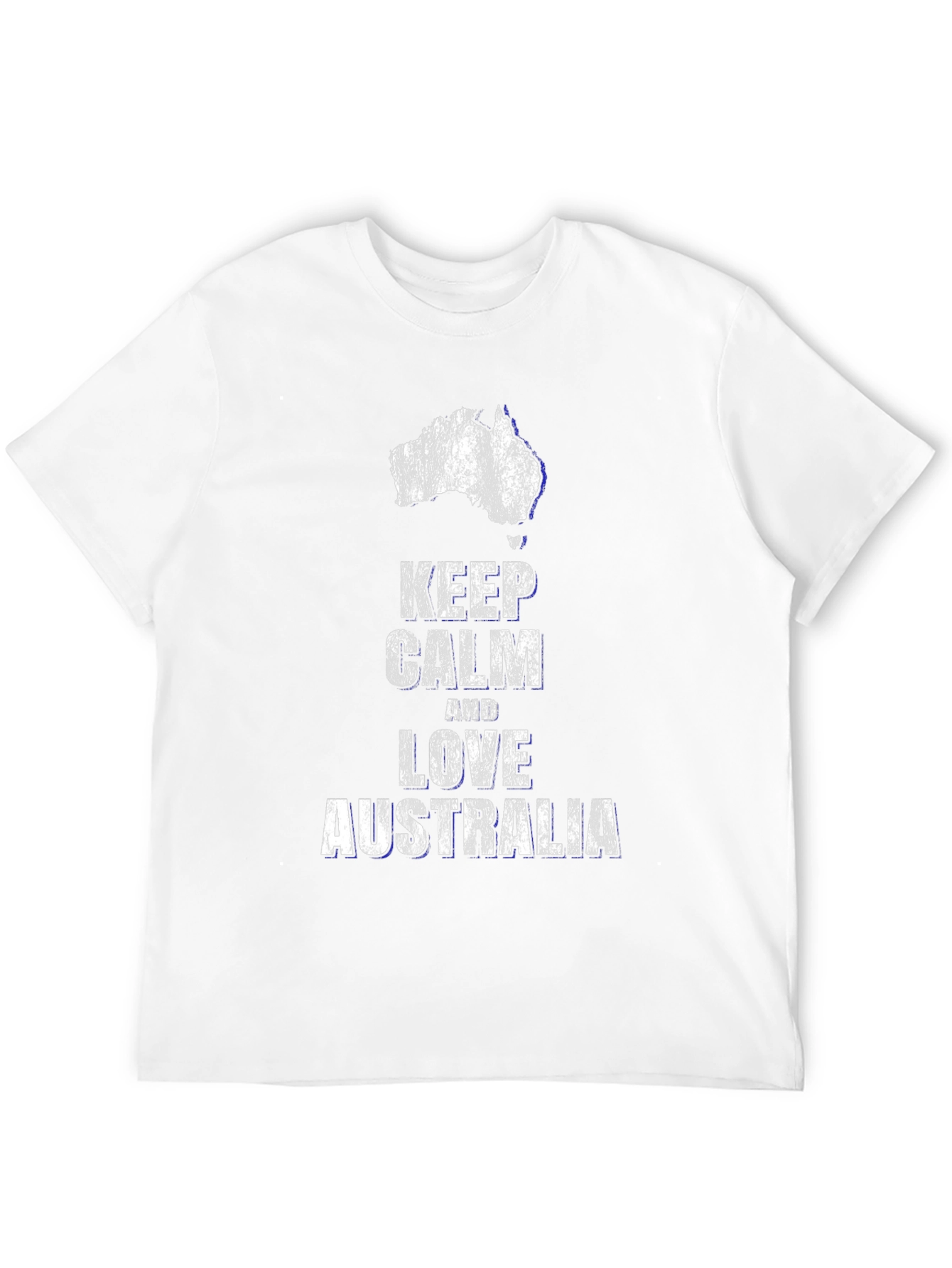 Keep Calm and Love Australia Black T-Shirt