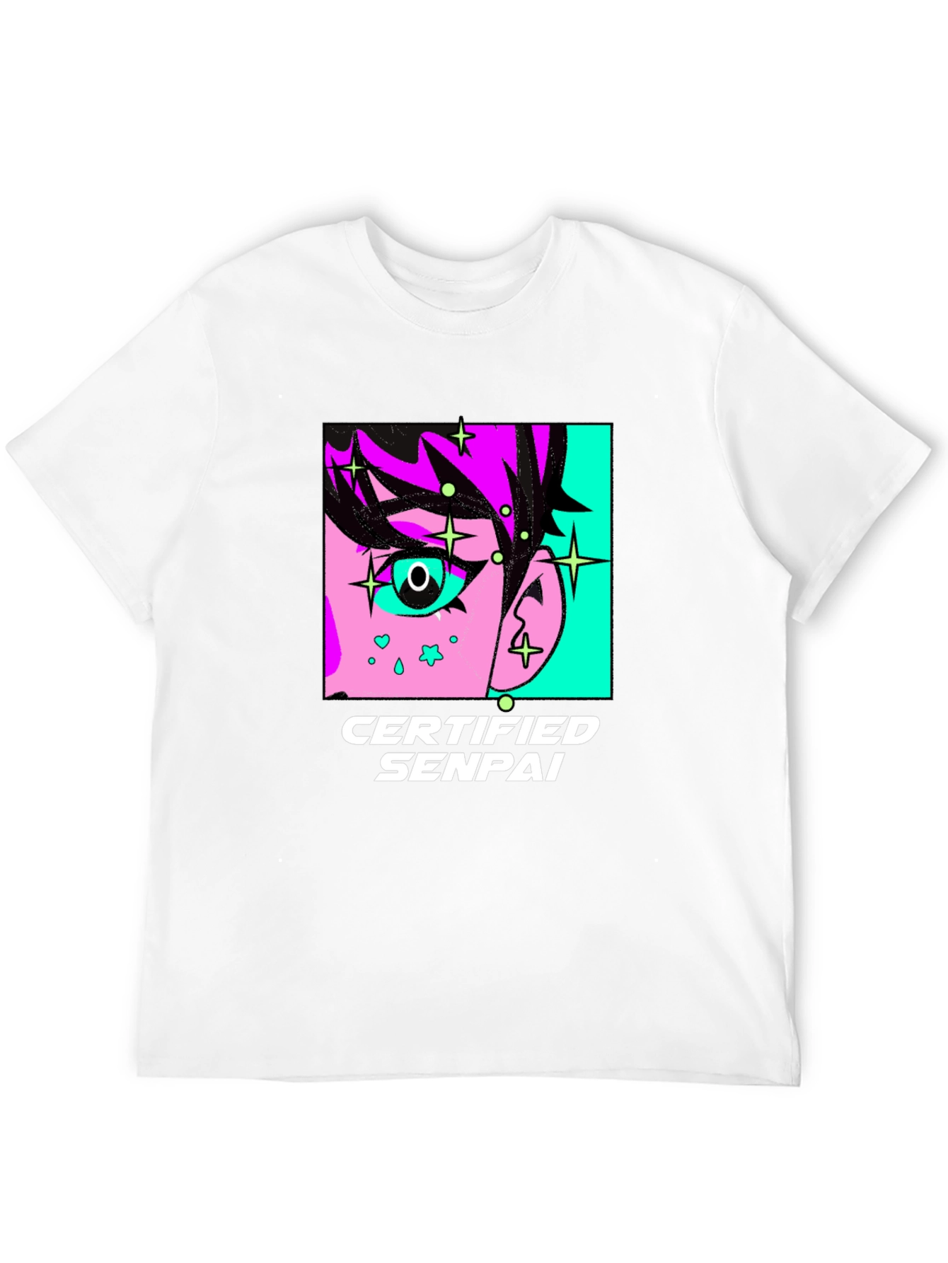 Certified Senpai Anime Graphic Tee