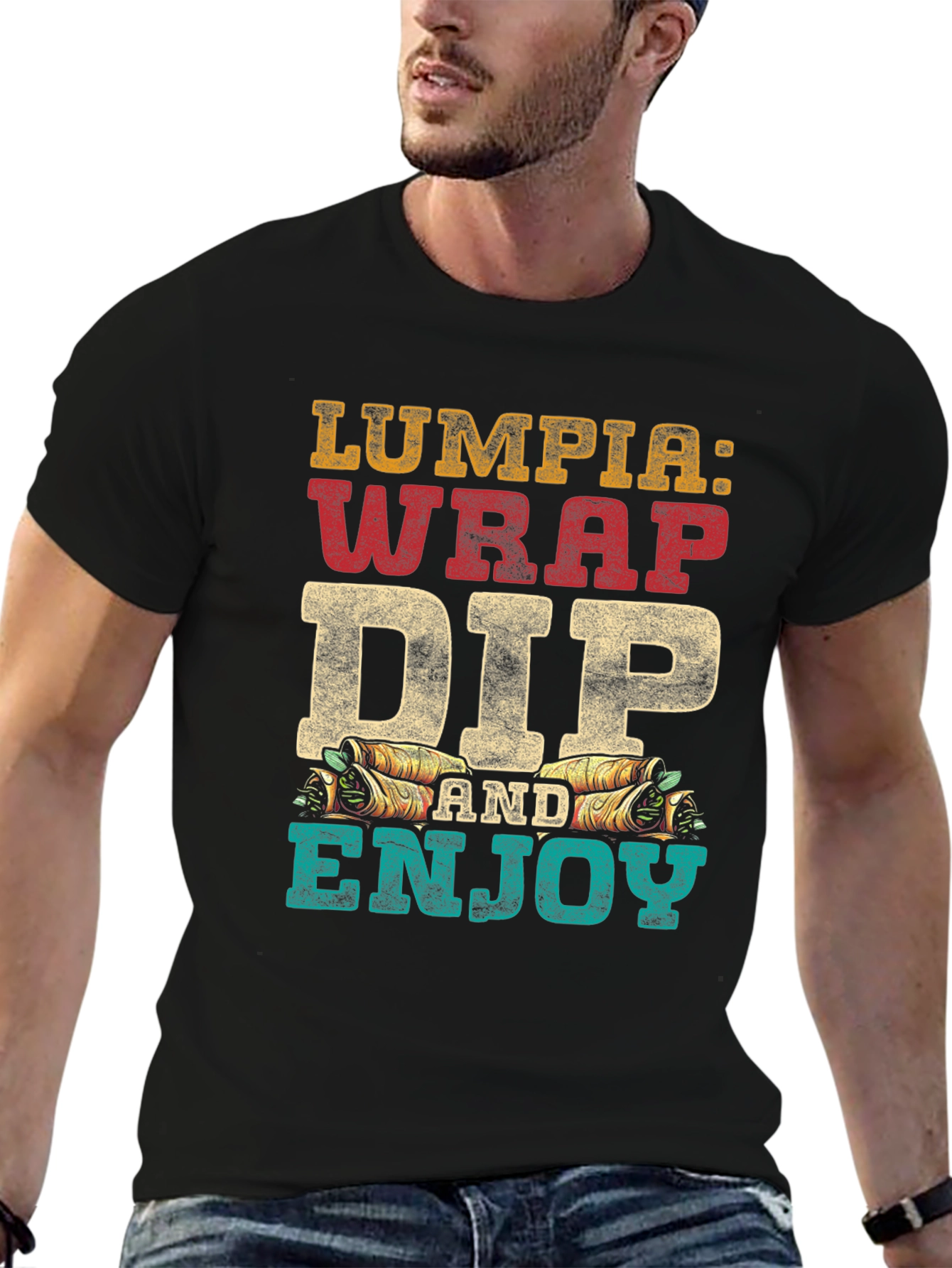 Lumpia Wrap Dip Enjoy Funny T-Shirt