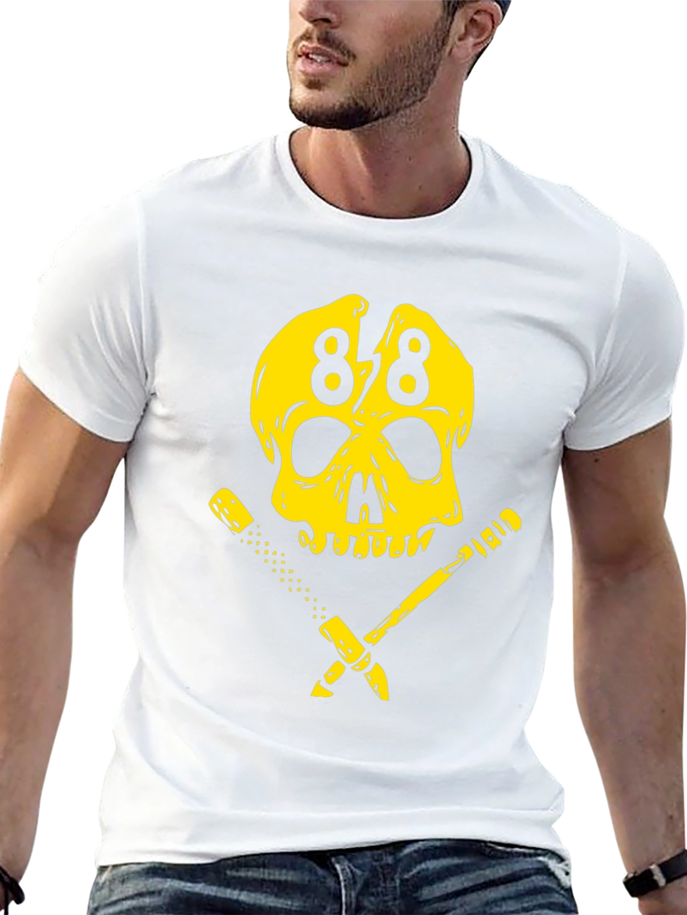 Skull & Crossbones T-Shirt - Edgy Graphic Tee