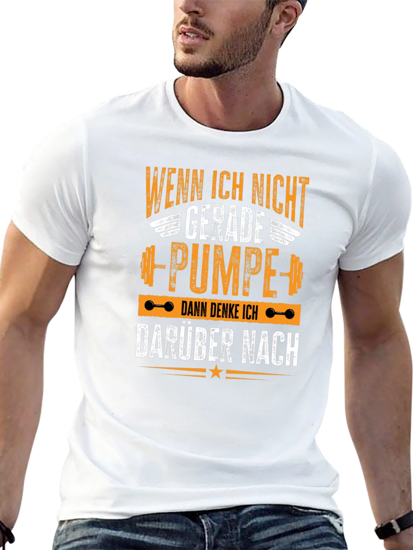 Workout Motivation T-Shirt - Wenn Ich Nicht Pumpe