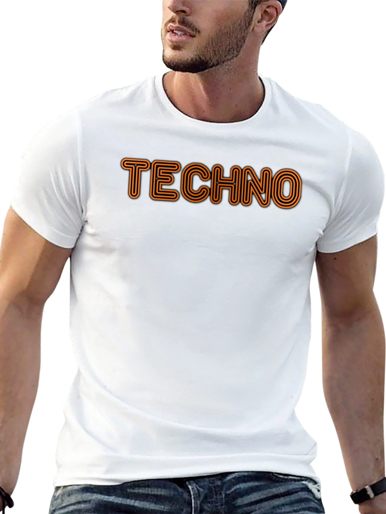 Techno T-Shirt: Retro Style Graphic Tee