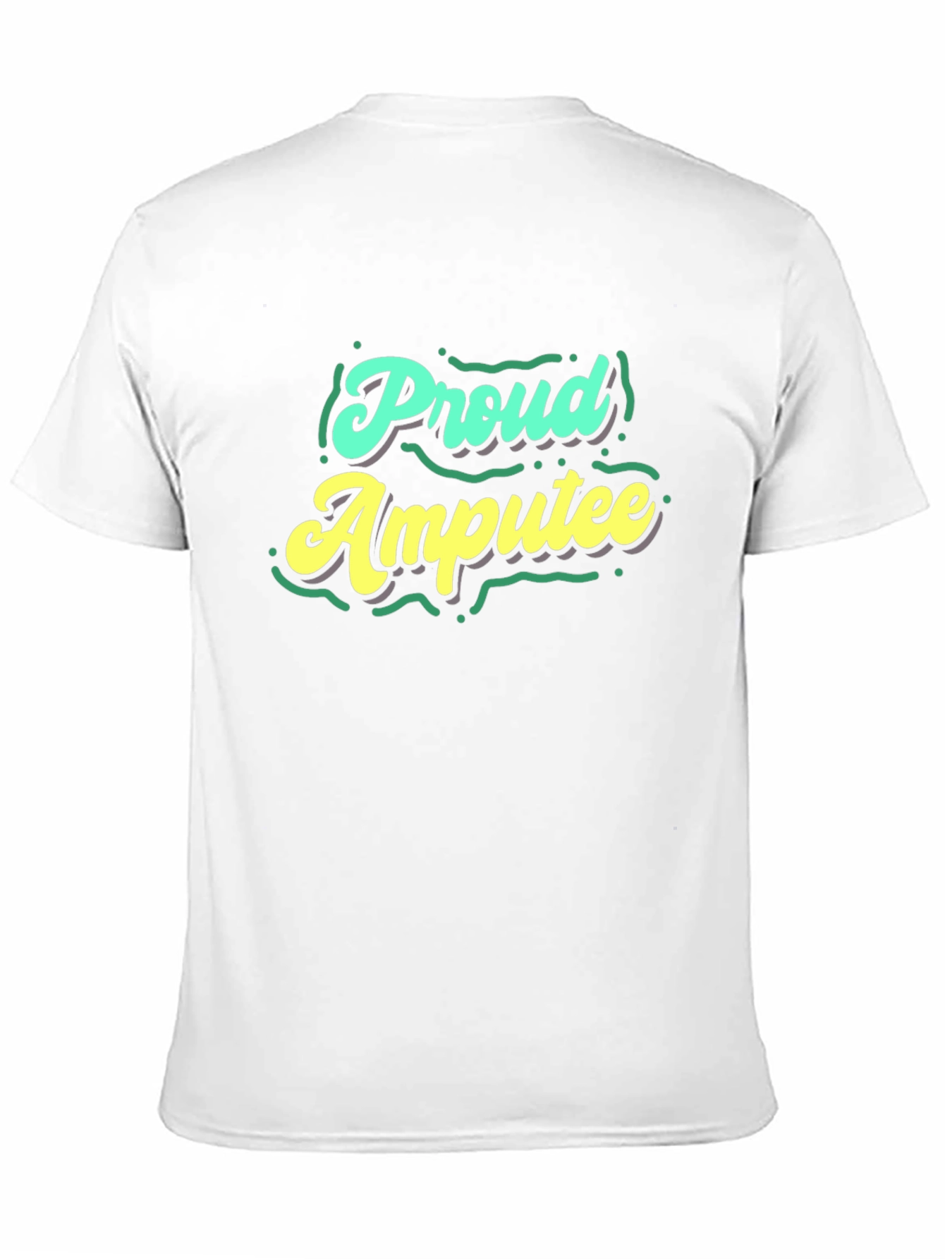 Proud Amputee Graphic T-Shirt - Disability Awareness