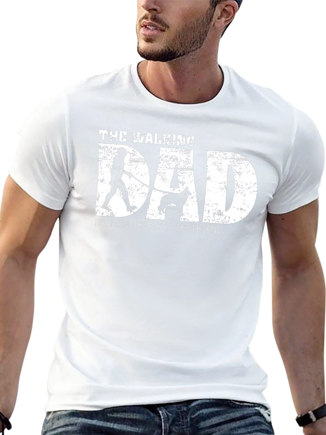 The Walking Dad T-Shirt - Funny Fathers Day Gift