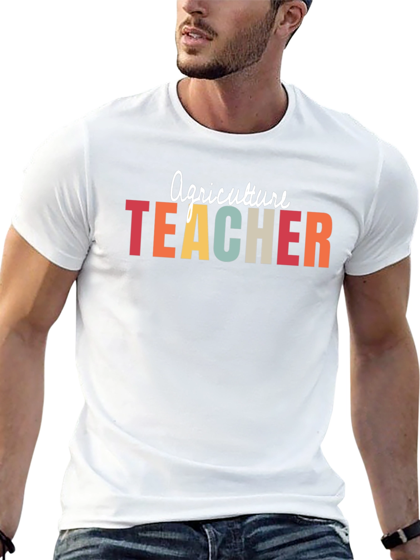 Agriculture Teacher Graphic T-Shirt