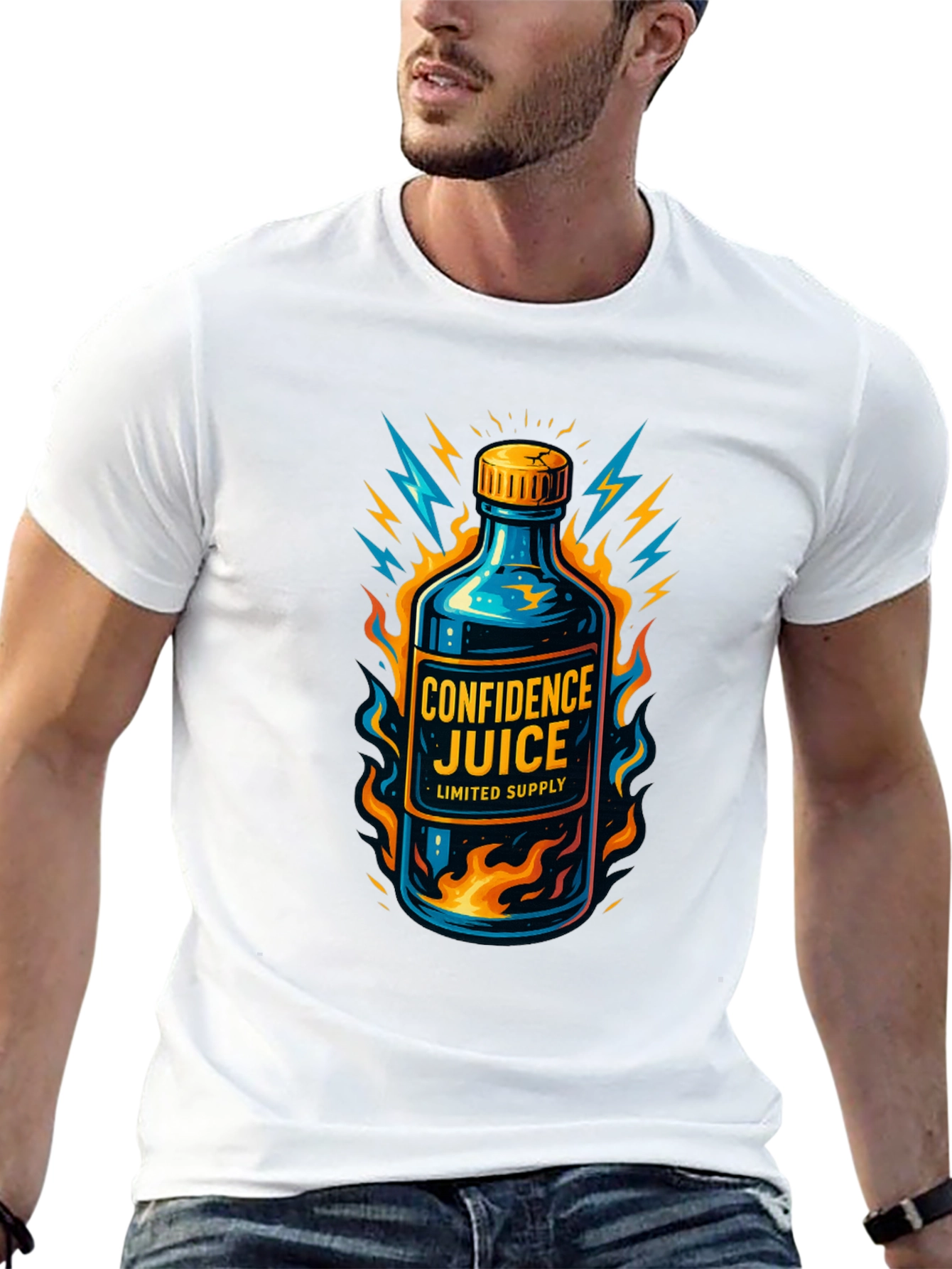 Confidence Juice Graphic T-Shirt - Limited Supply!