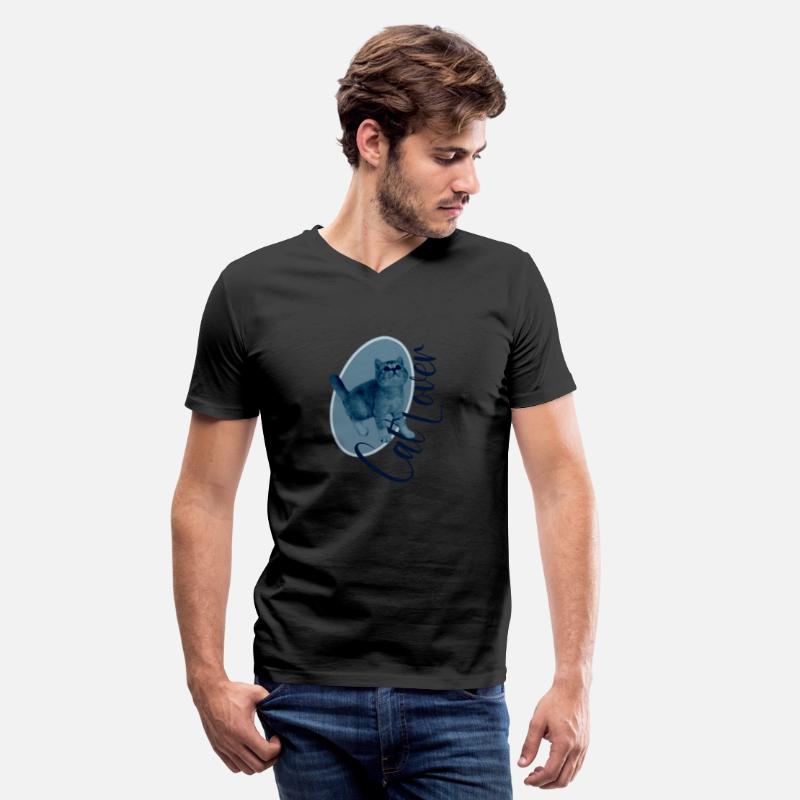 Adorable Cat Lover Design blue