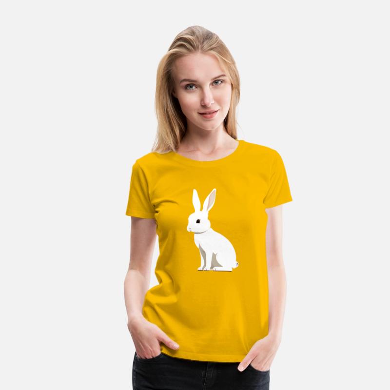 Adorable Little White Easter Bunny Rabbit