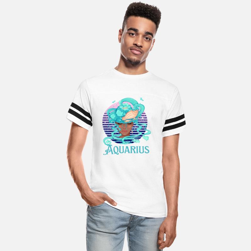 Blue Aquarius Zodiac Sign in the Stars