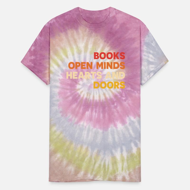 BOOKS OPEN MINDS HEARTS AND DOORS