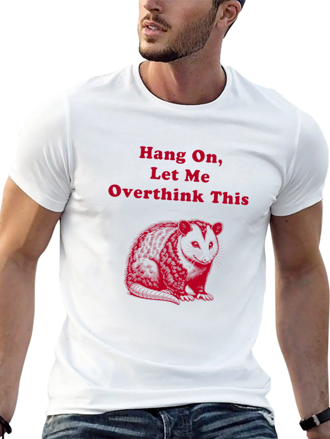 Hang On Let Me Overthink This Graphic T-Shirt