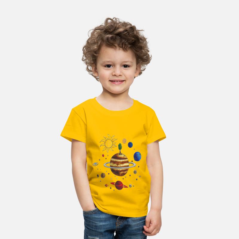 Child Drawn Solar System