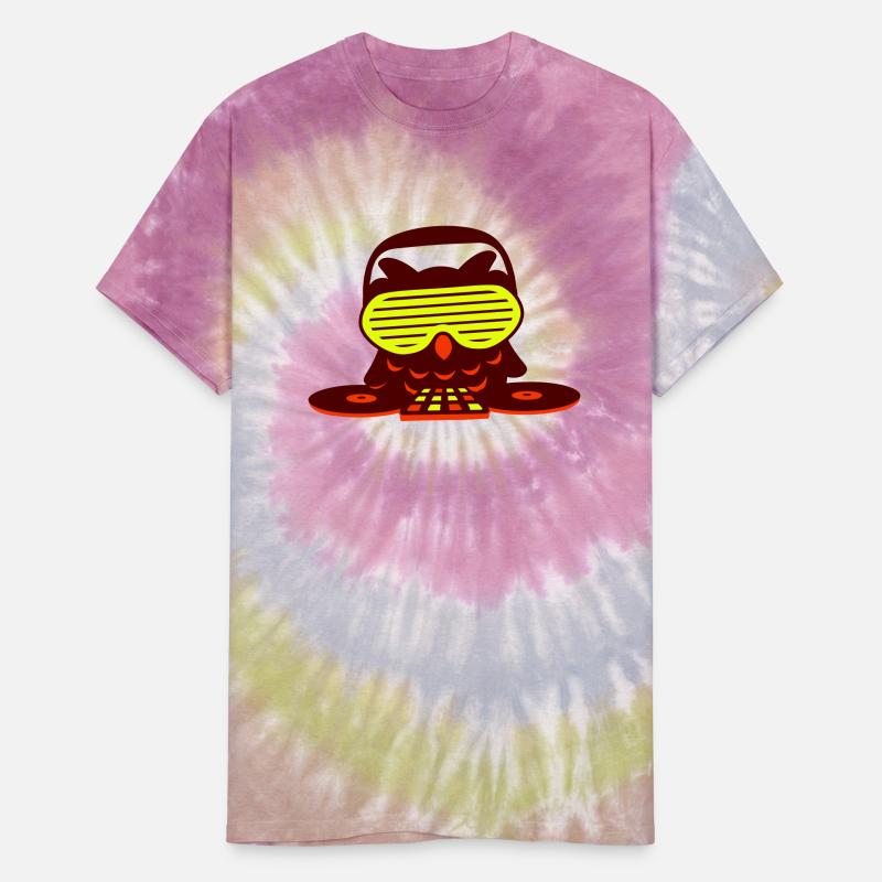 Cool DJ Owl Night Bird Animal Music Club Party Fun
