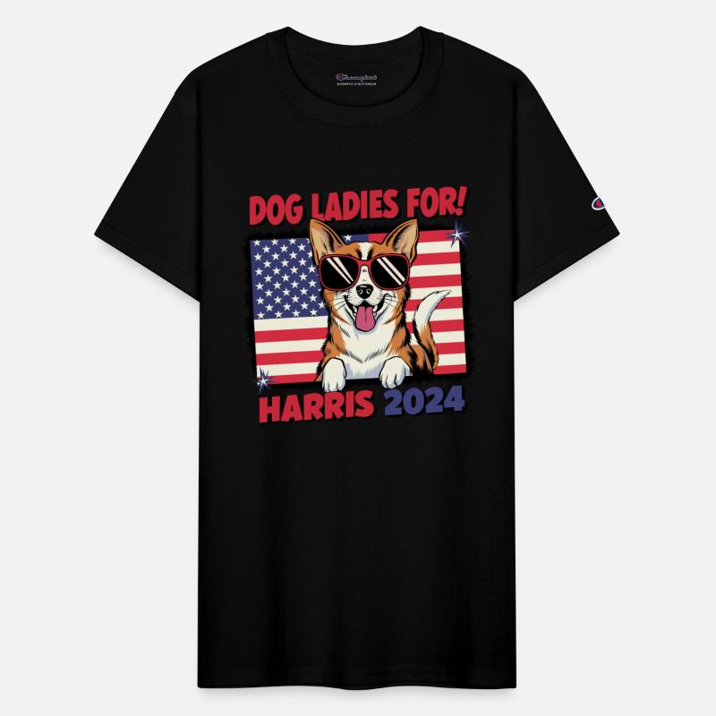 Dog Ladies For Kamala Harris 2024 USA America