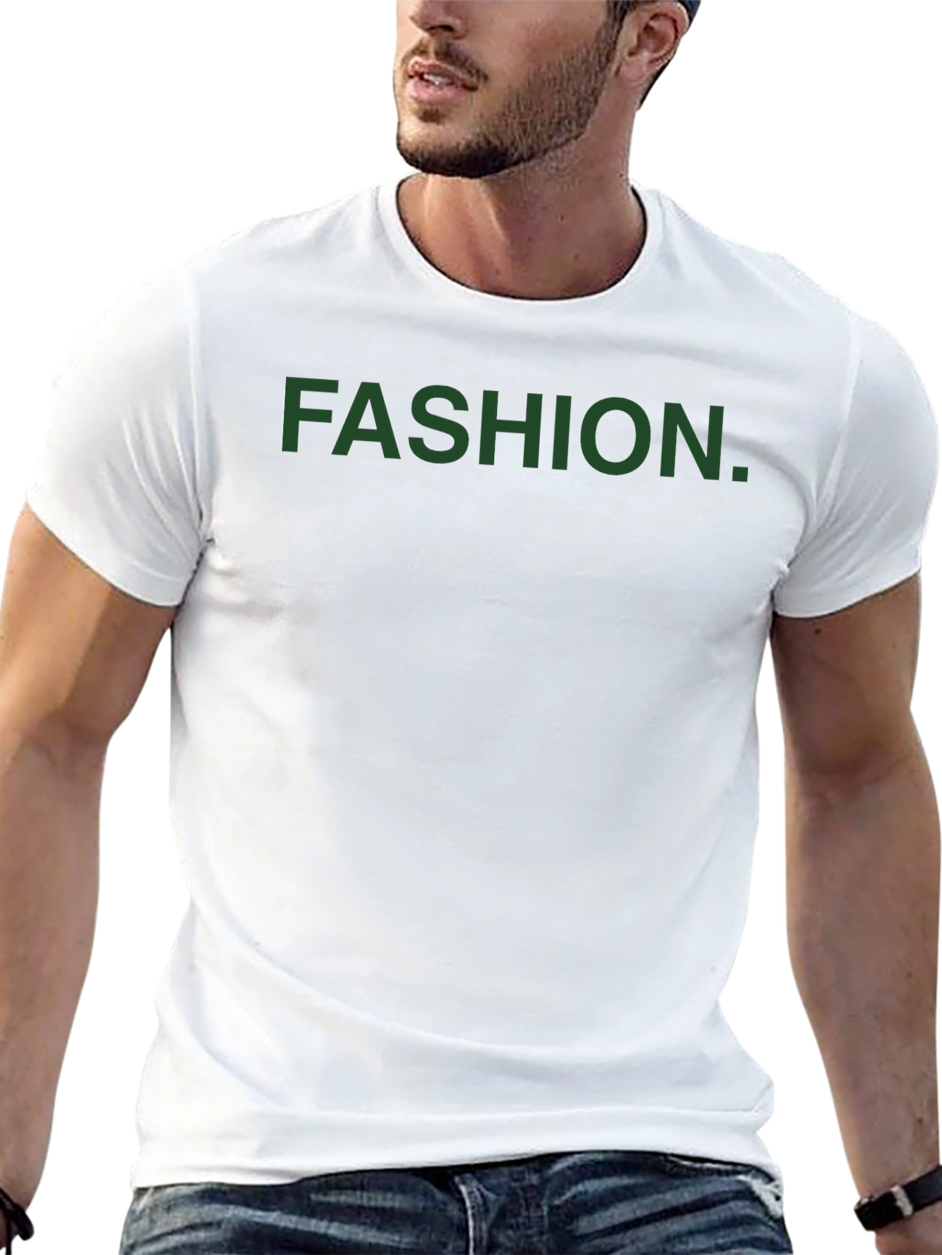 Fashion Statement: Mens Black Graphic Tee