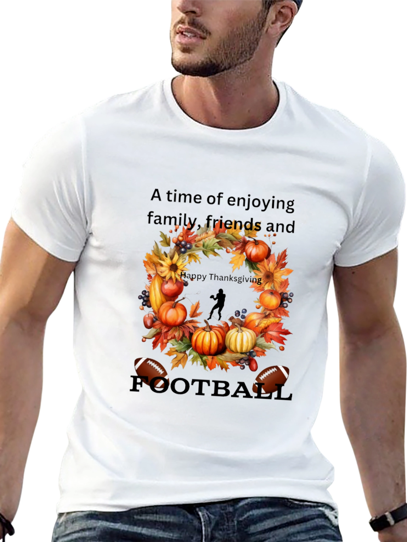 Thanksgiving Football T-Shirt