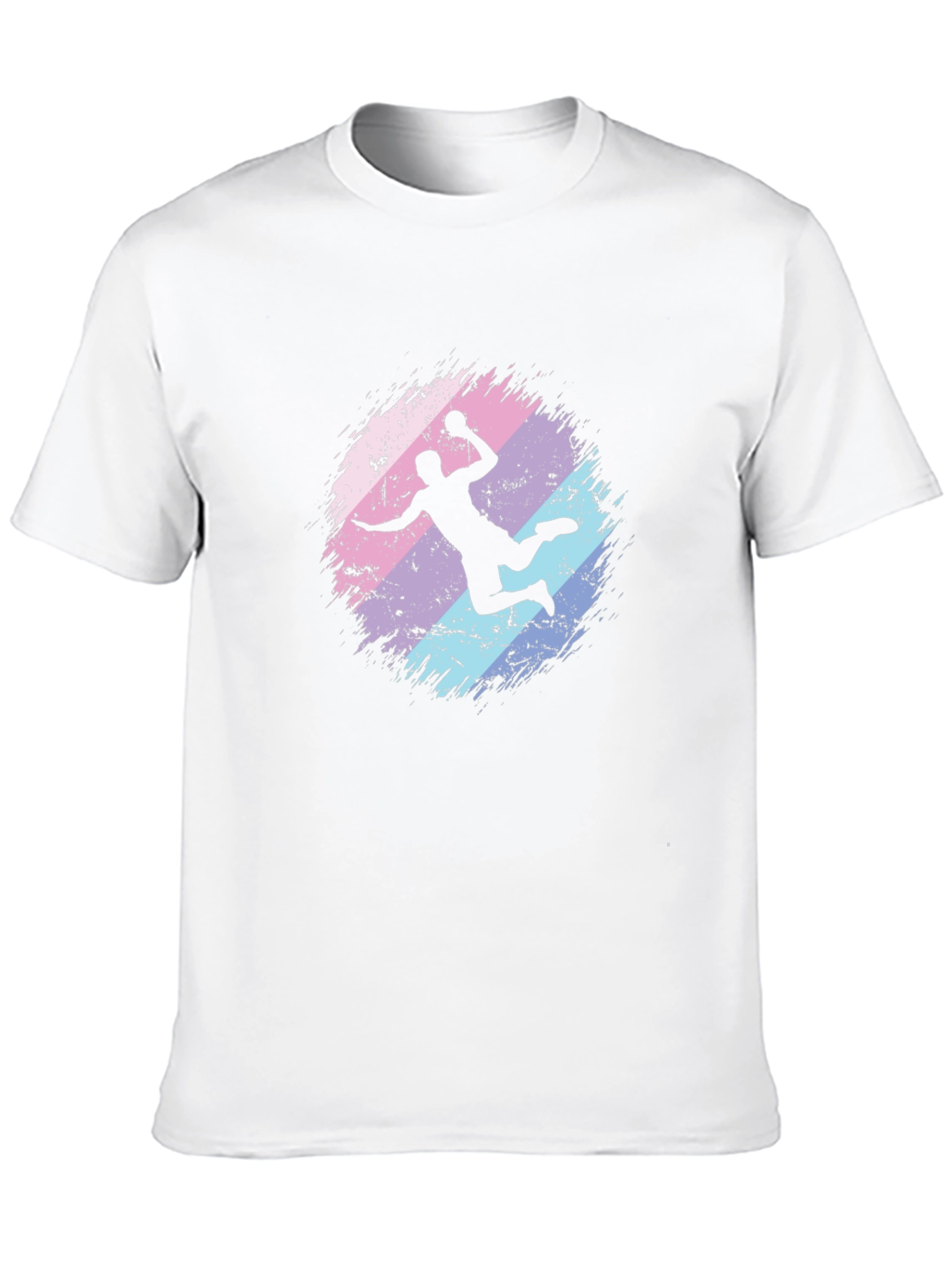 Handball Silhouette T-Shirt - Athletic Style