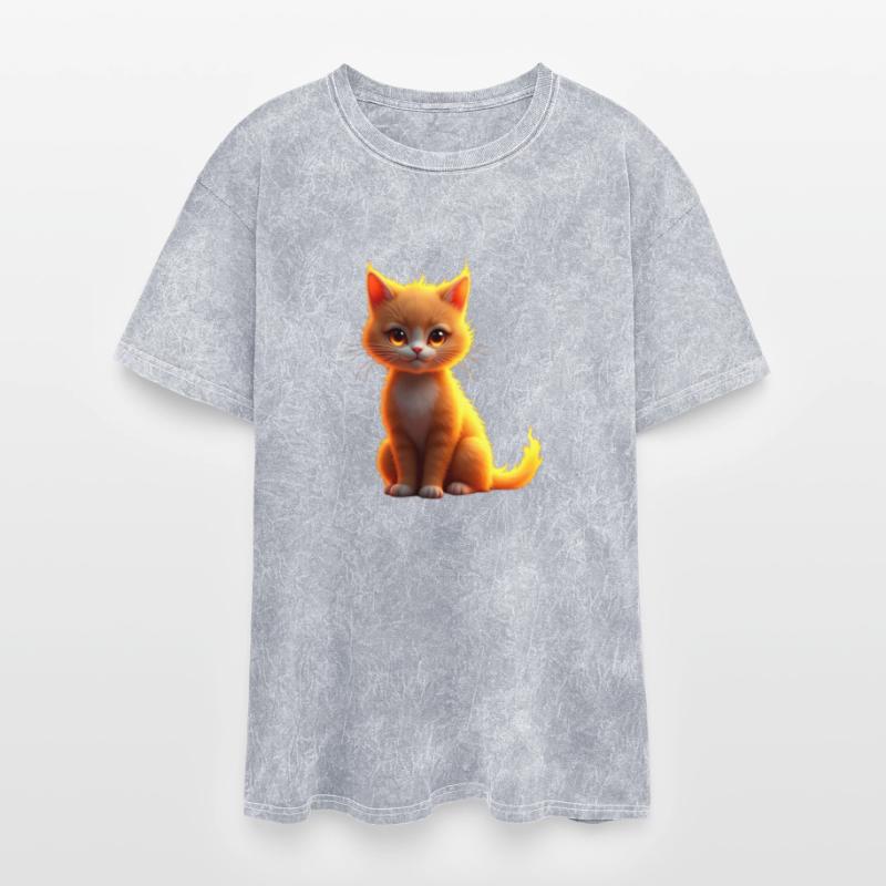 Fiery Kitten Charm