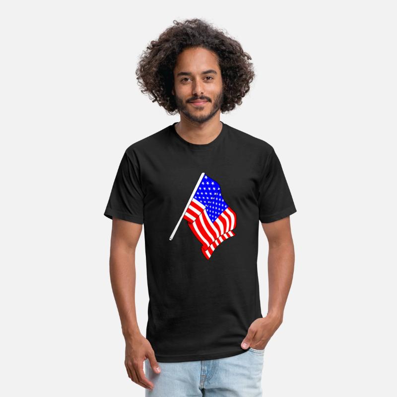 Flag of USA, stars and stripes