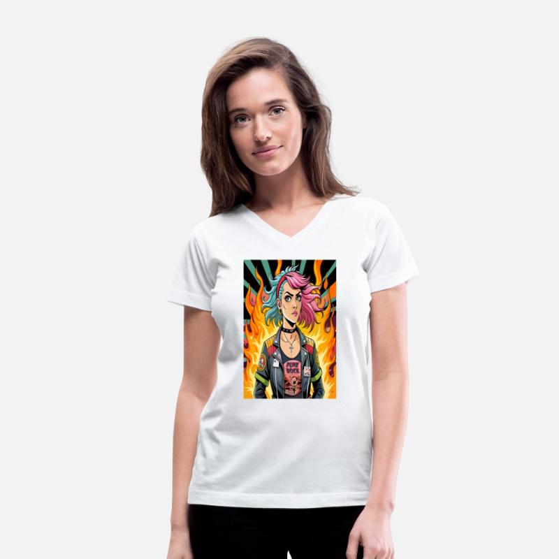 Flames of Punk Rock Girl