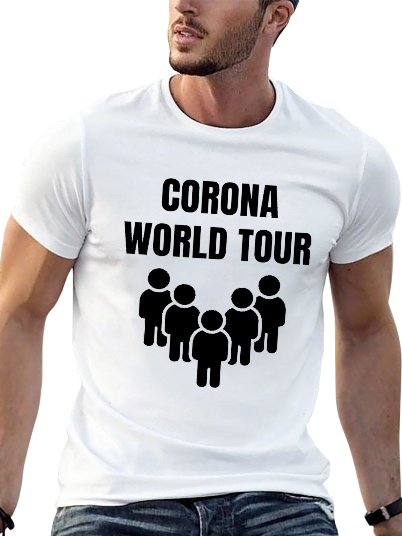 Corona World Tour Graphic T-Shirt