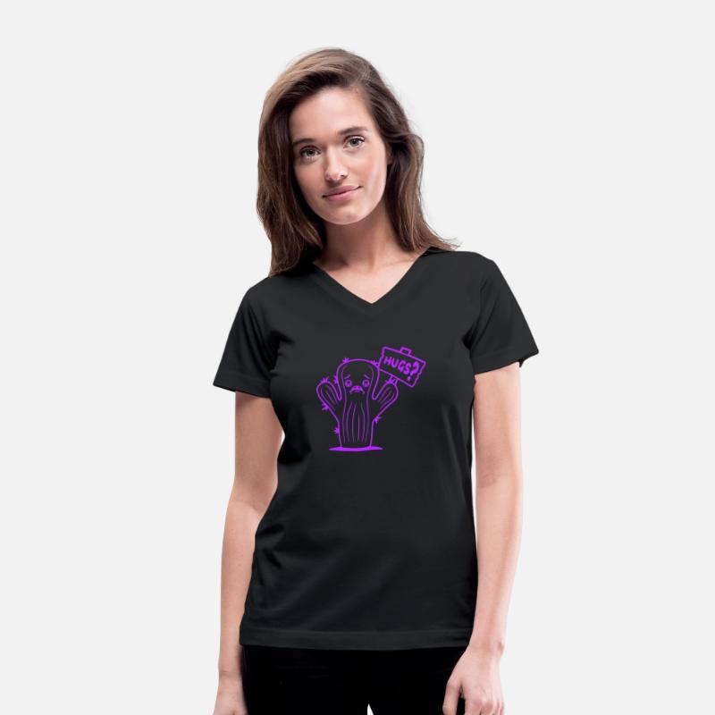 Funny Cactus Sad Face Hugs Sign Lonely Cry Comic