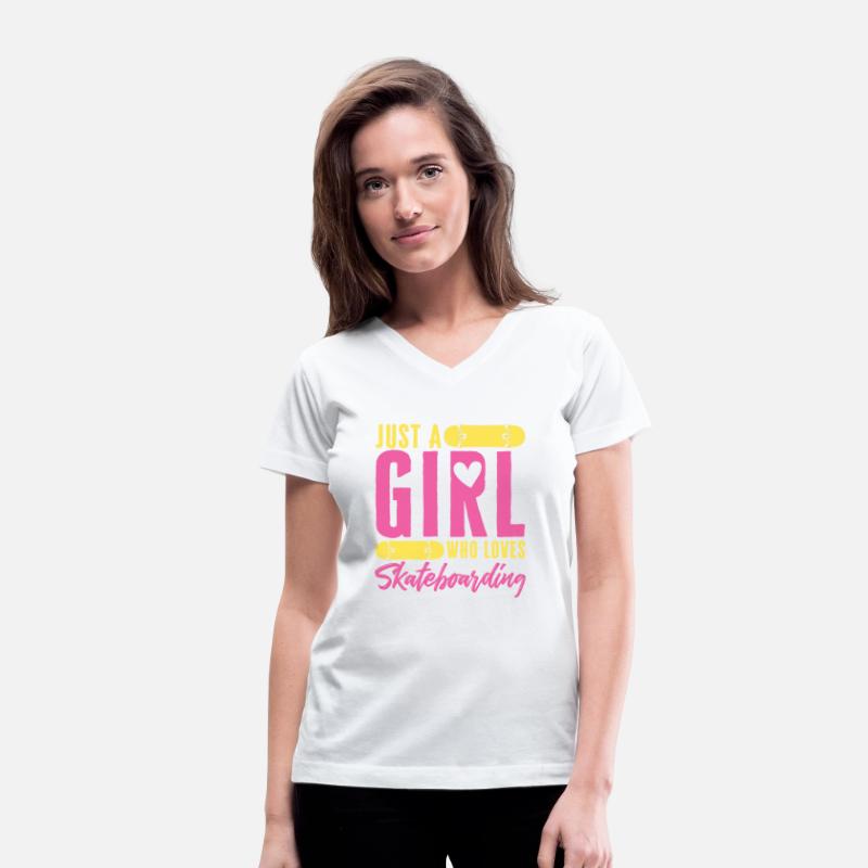 Funny Skateboard Just A Girl Who Loves Skateboardi