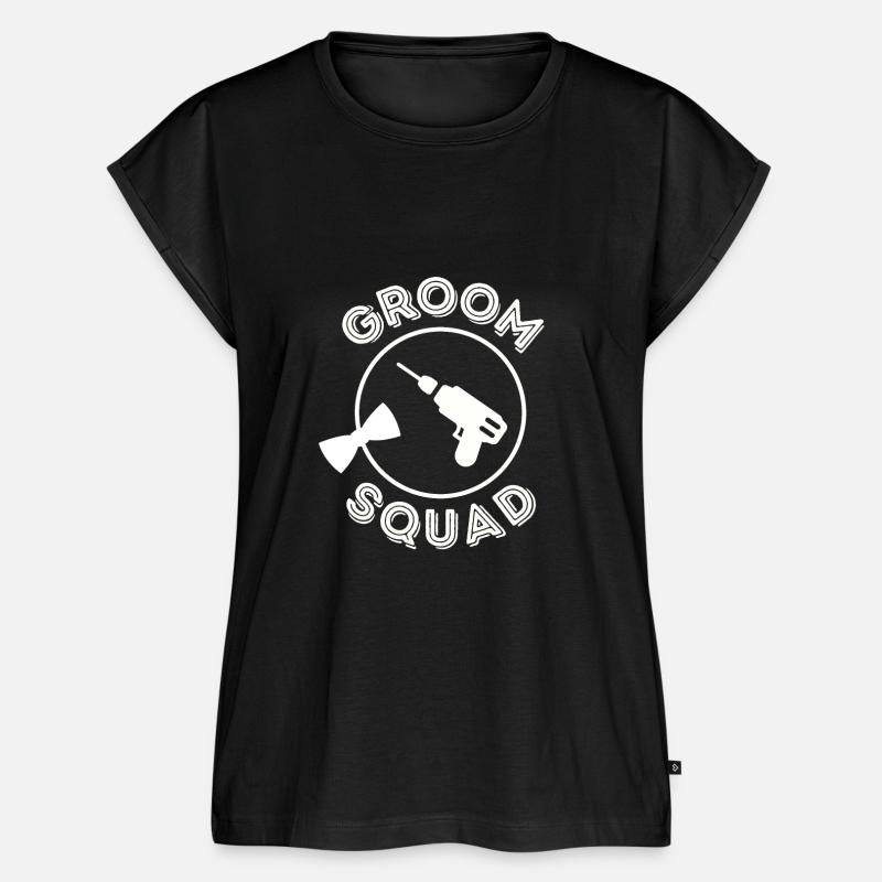 Groom Squads Construction Wedding T-Shirt