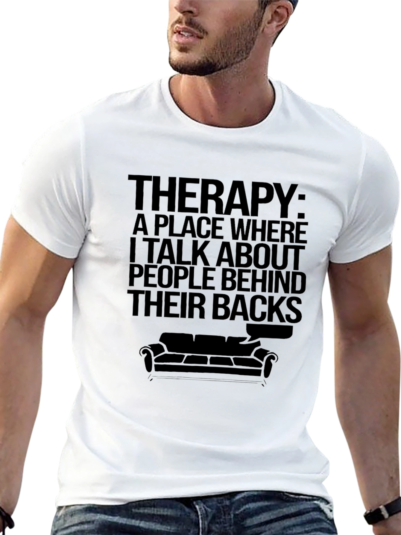 Therapy T-Shirt - Talking Behind Backs