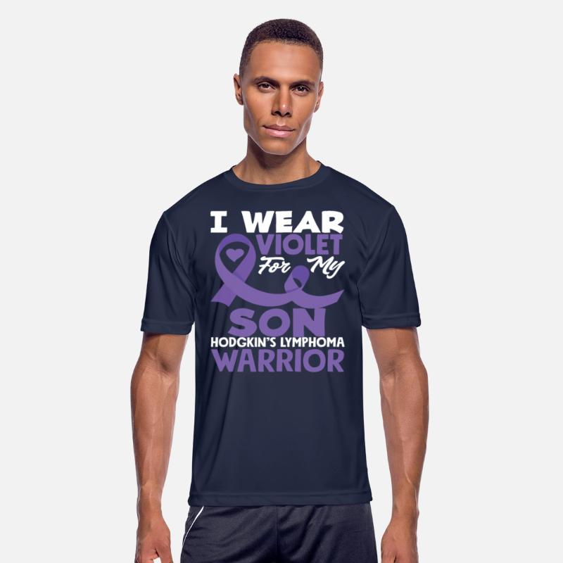 Hodgkin's Lymphoma Awareness Wear Violet My Son
