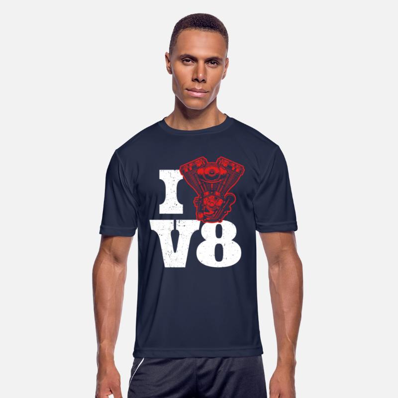 I Love V8 Gearhead Car Lover Tuning Petrolhead