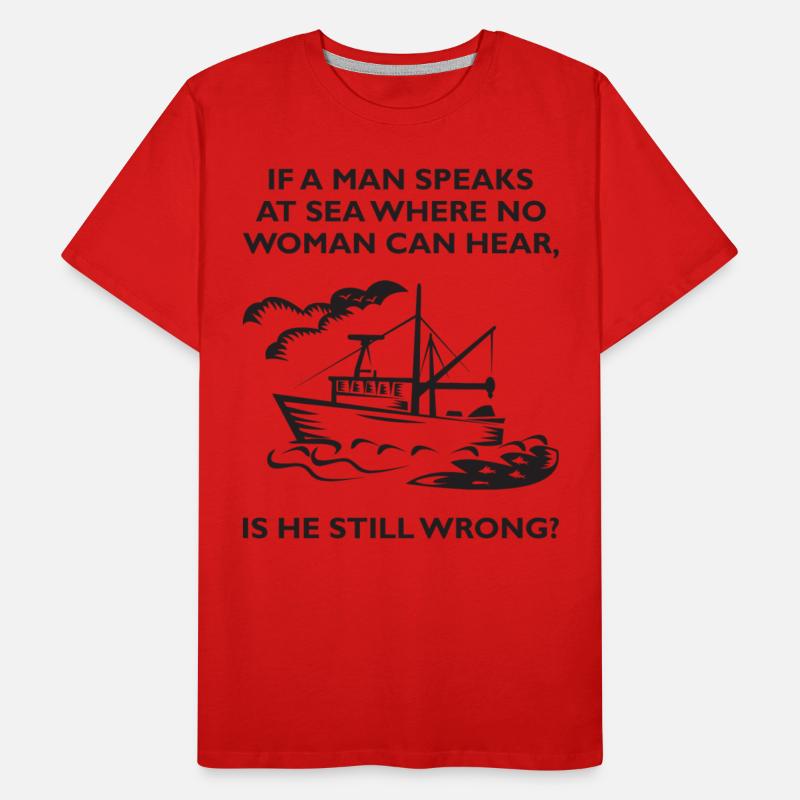 If A Man Speaks At Sea Where No Woman Can Hear