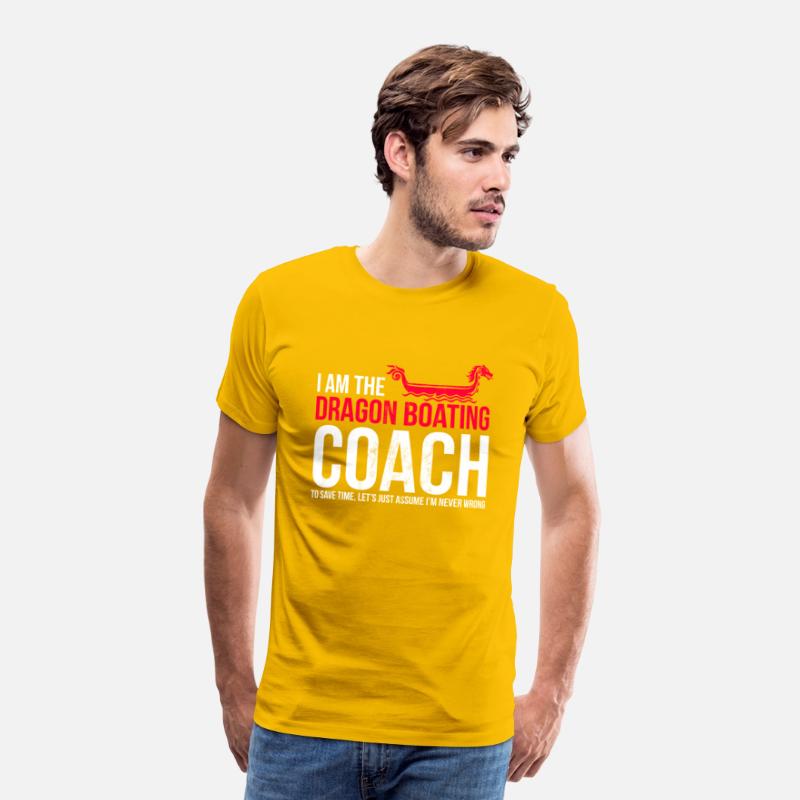I'M The Dragon Boating Coach Assume I'M Never