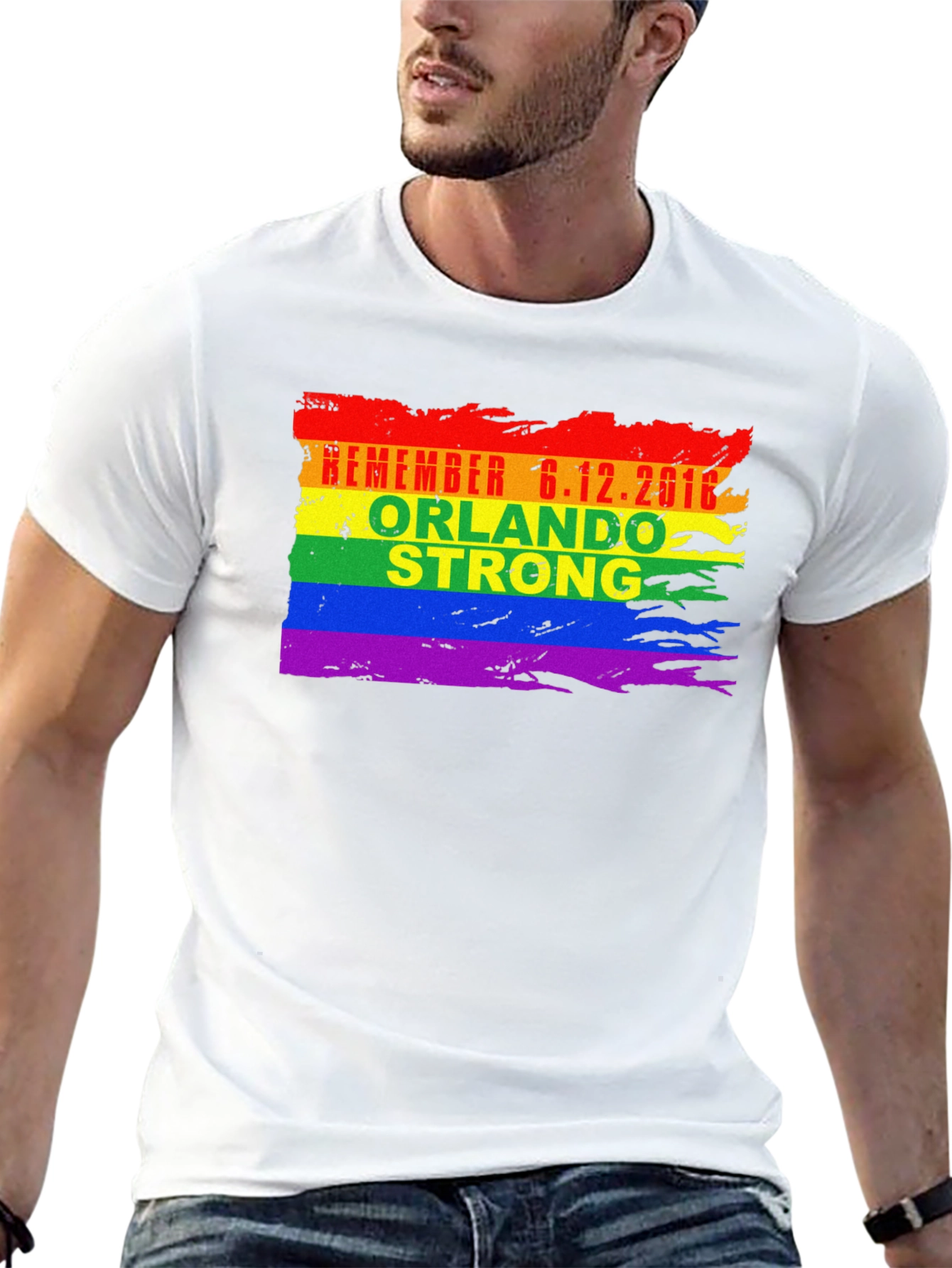 Orlando Strong Pride T-Shirt - Remember 6.12.2016