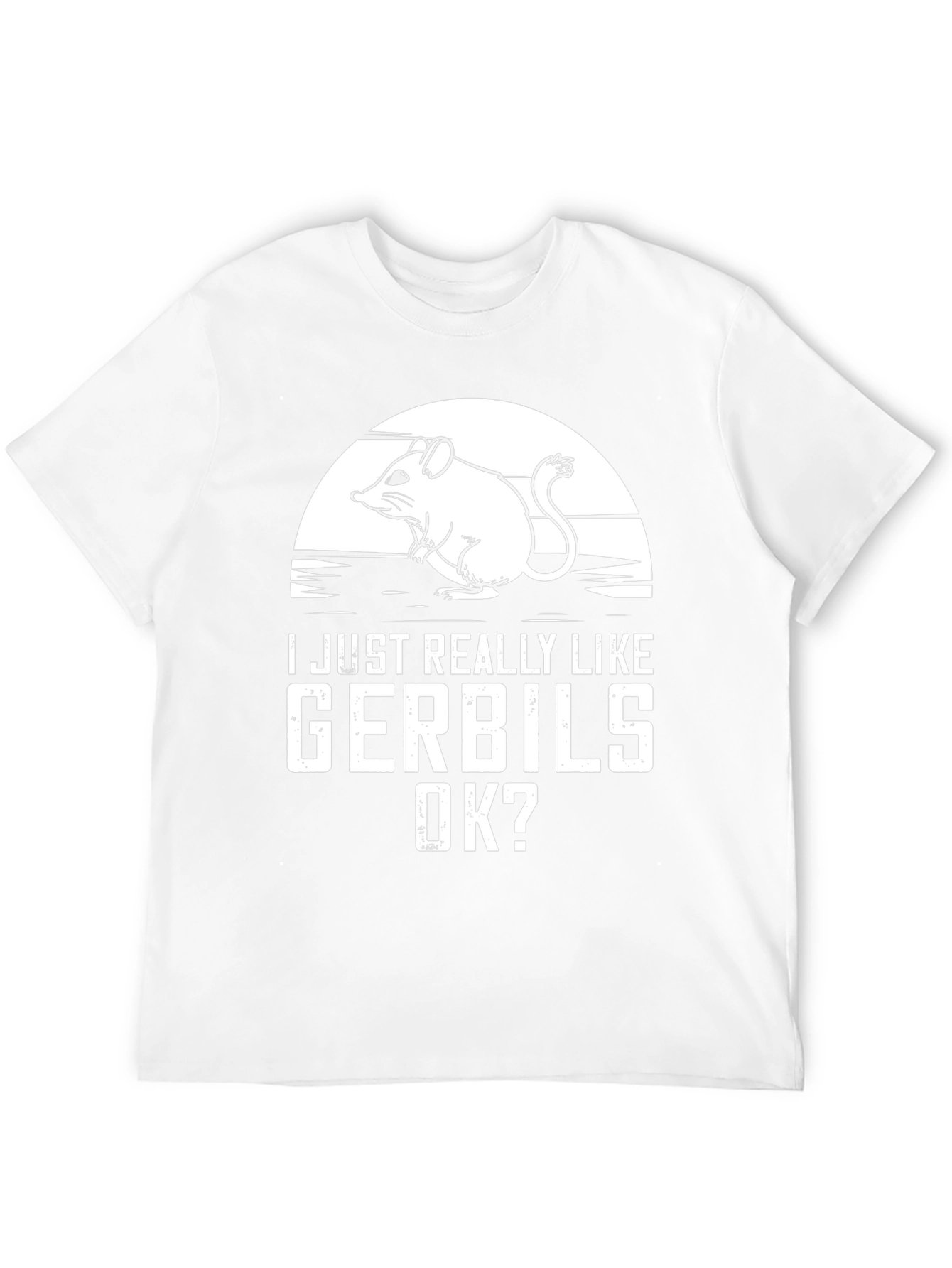 Gerbil Lover T-Shirt - Cute Rodent Design