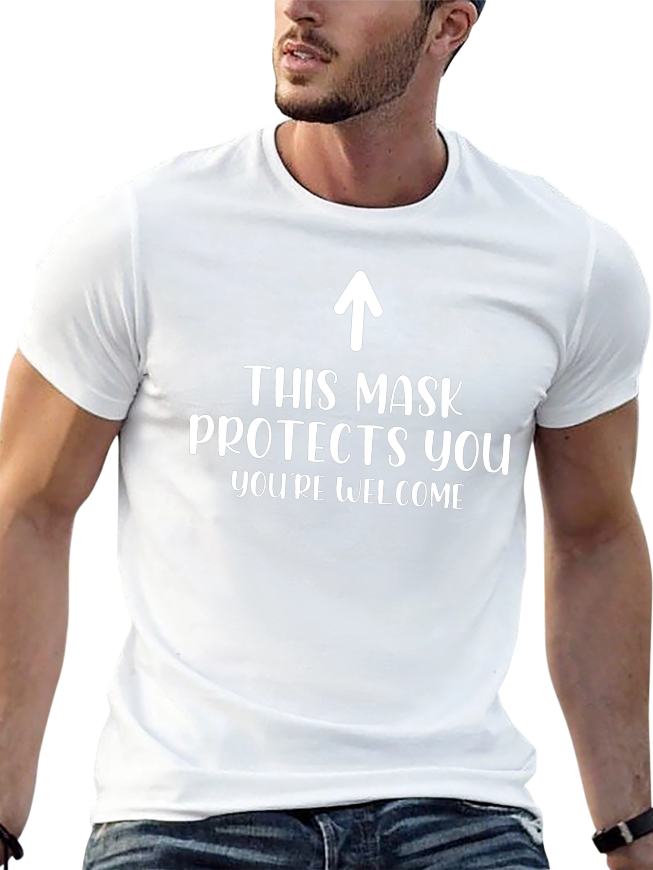 Funny Mask Protects You T-Shirt