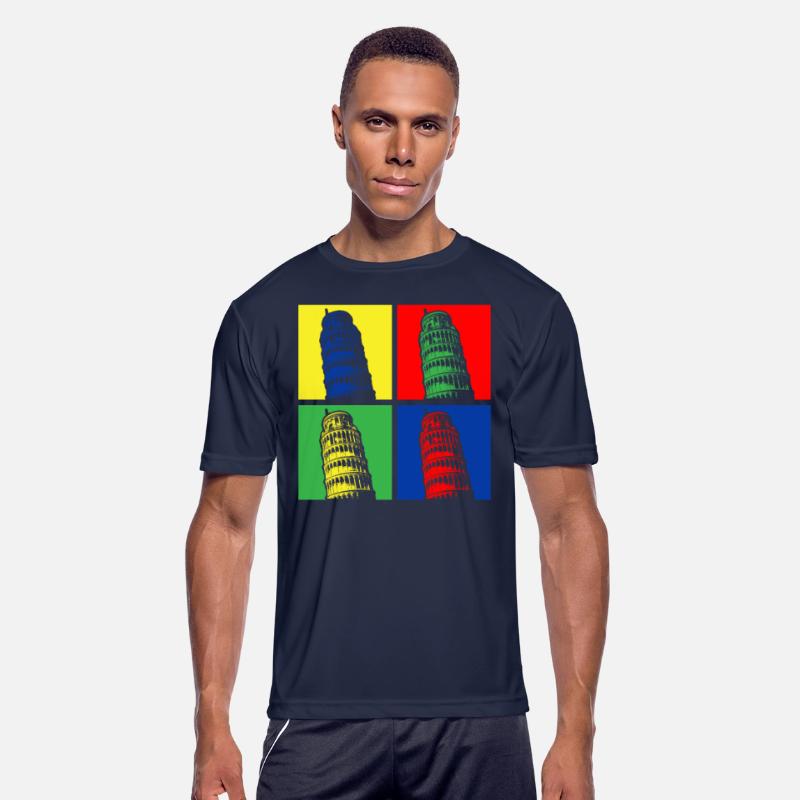 Leaning Tower Of Pisa Vibrant Pop Culture
